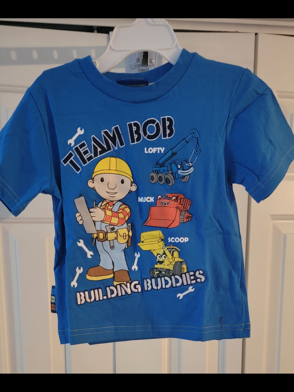 Team Bob The Builder Buddies Blue Kids Tee